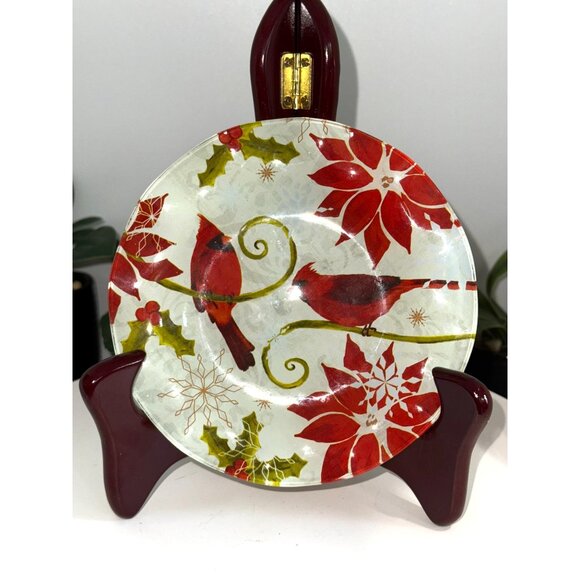 Pfaltzgraff Magical Season Set Of 4 Ruffled Appetizer Plates - Picture 2 of 10